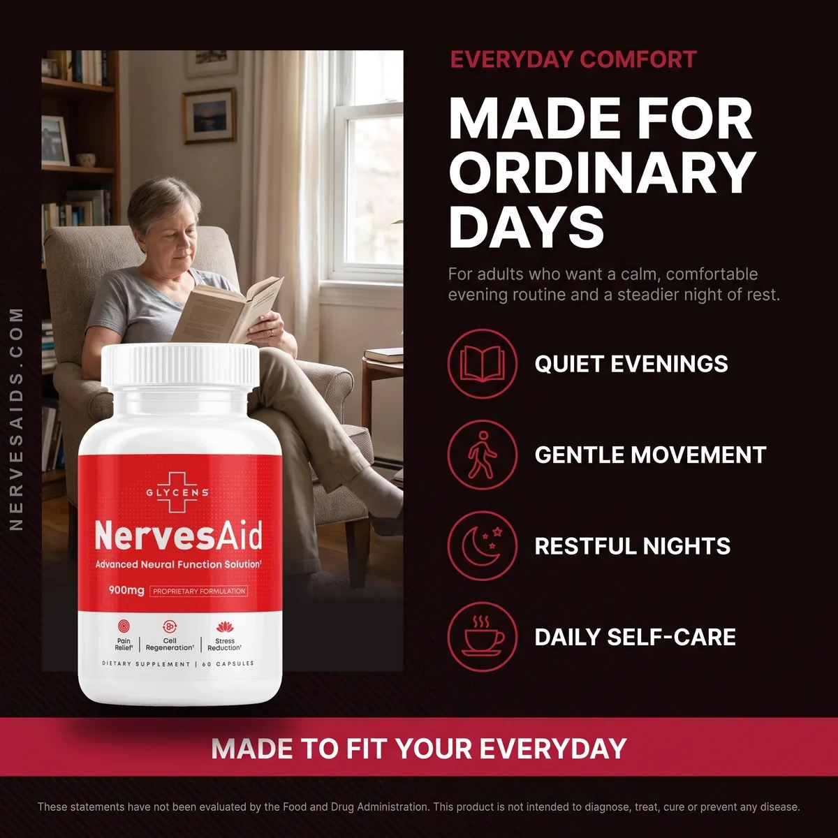 Who NervesAid is for — everyday use